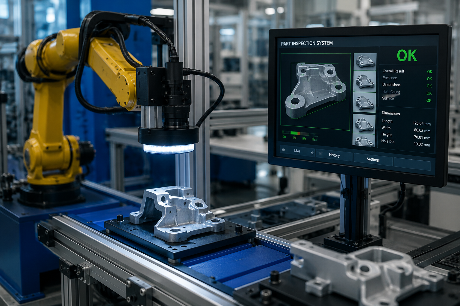 Parts Inspection Operations Services - Engineered Vision